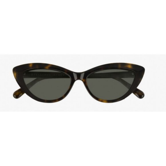 New Stella McCartney Cat Eye Sunglasses Tortoise SC0238S 002 - Picture 1 of 9